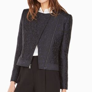BCBGMAXAZRIA Matelasse Moto jacket